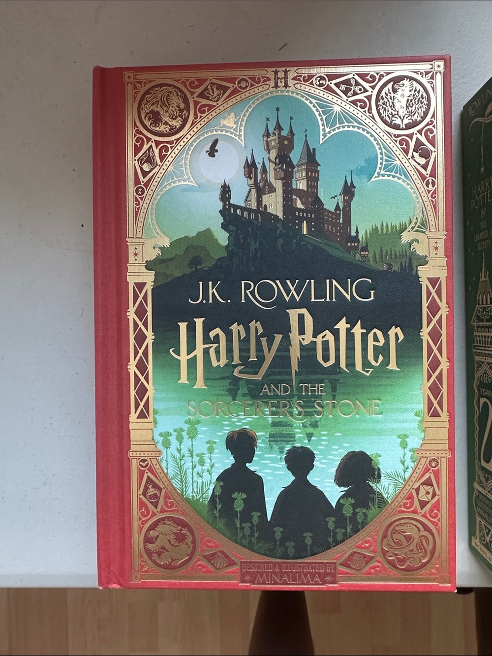 J.K. Rowling Harry Potter Hardcover Collector Set - Red, Green, Blue Editions - Picture 2 of 7